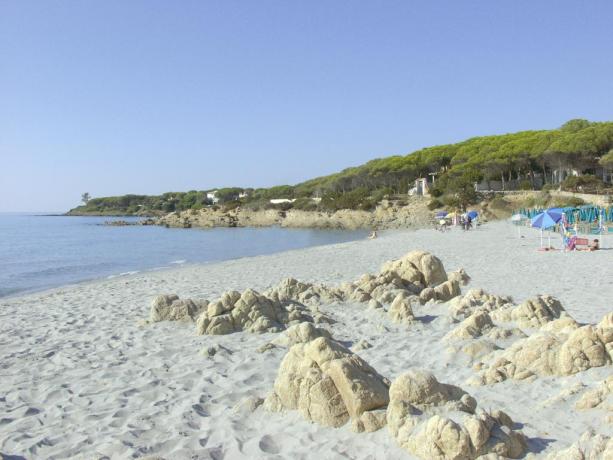 Residence La marina di CalaLiberotto vicino spiaggia sabbiosa 