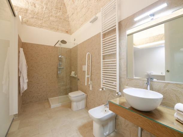 Bagno Privato, Doccia a vetro in Deluxe 