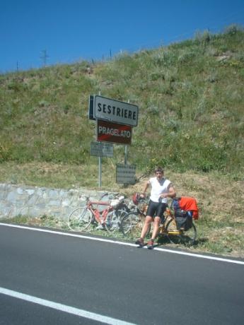 Sestriere in mountain bike