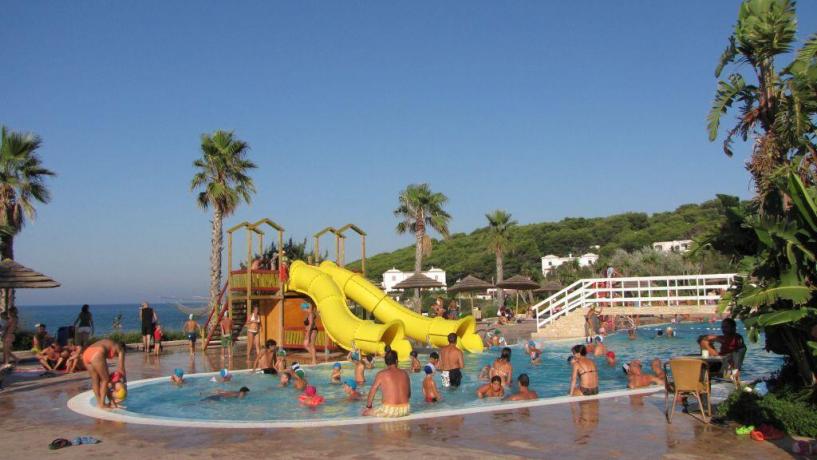 Villaggio parco giochi per bambini con animazione Peschici