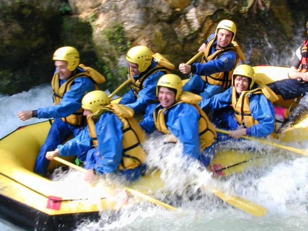 Rafting in Umbria - Lago Pieduloco 