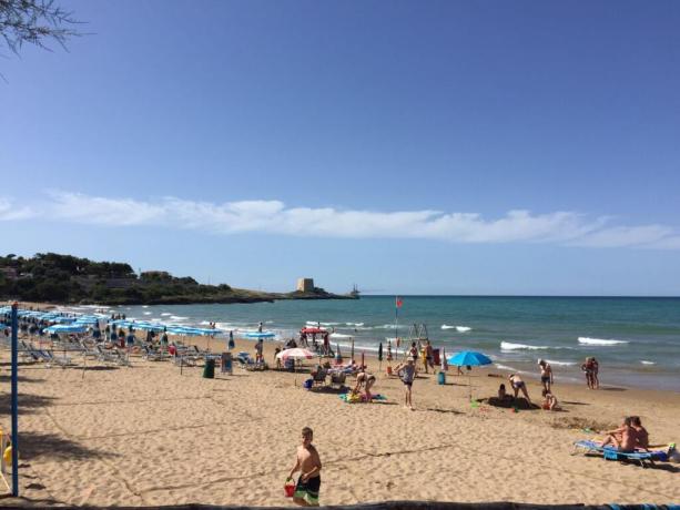 Spiaggia privata in villaggio a Peschici
