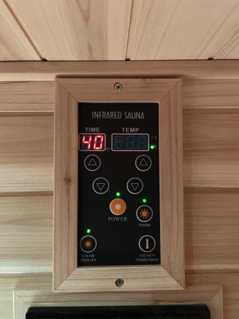 Infrared Sauna with Chromotherapy: Assisi Holiday Villa