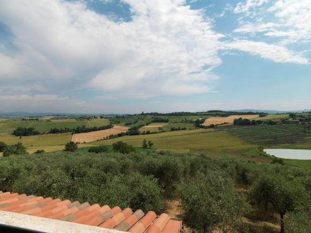 Relax in Umbria, villa con SPA, Terrazza panoramica 