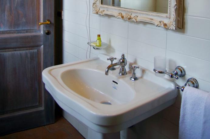 Bagno privato appartamento Leone con phon 