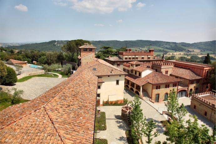 Albergo di lusso Perugia con piscina 