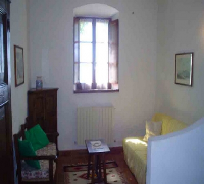 Detail of a living room