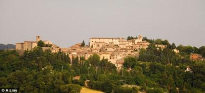 Montone in provincia di Perugia