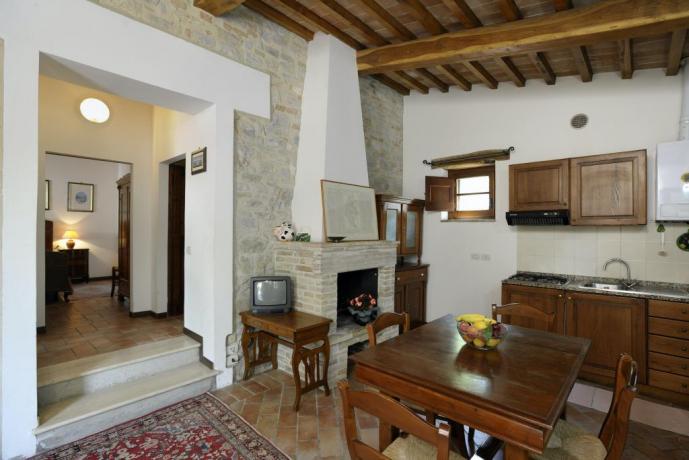 Soggiorno Appartamenti Economici in Casa-Vacanza Corciano