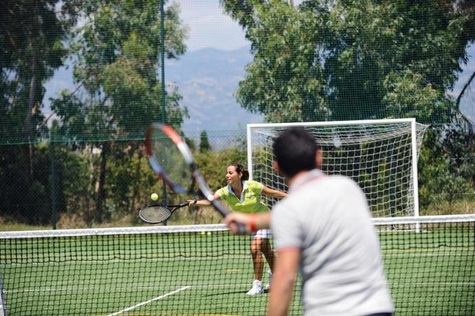 Campi sportivi nel Villaggio La Riserva Verde 