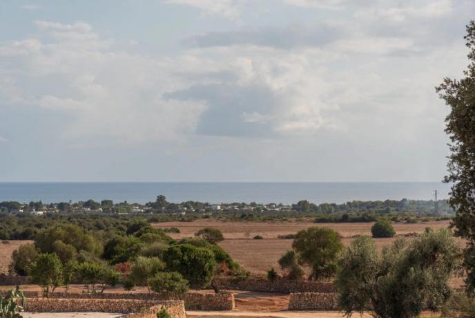 Masseria a Manduria vista spiagge Punta Prosciutto
