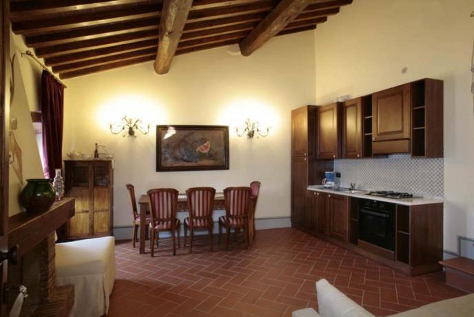 appartamento vacanze Viola 5persone con cucina Capolana