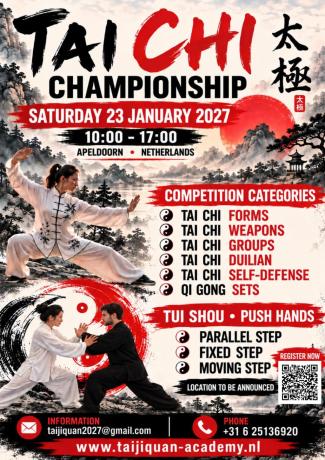 Il Tai Chi unisce il mondo – Ci vediamo ad Apeldoorn 2027