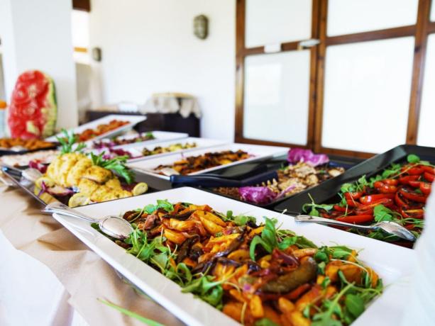 Buffet villaggio turistico Tropea
