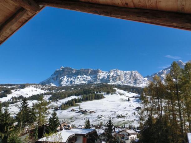 Appartamenti con vista vette delle dolomiti 