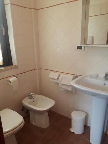 Bagno privato camera agriturismo Ferentillo