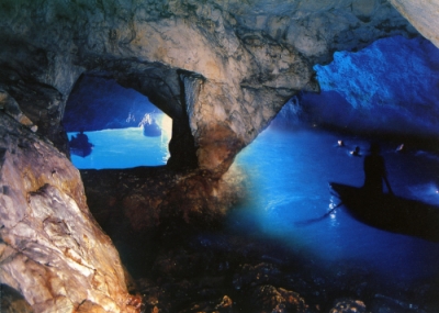 Capri, la Grotta Azzurra -the blue cave-