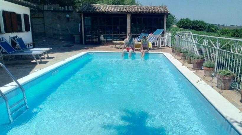 Piscina Senigallia in B&B vicino al mare 