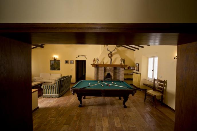 Agriturismo con Sala giochi e relax in Umbria 