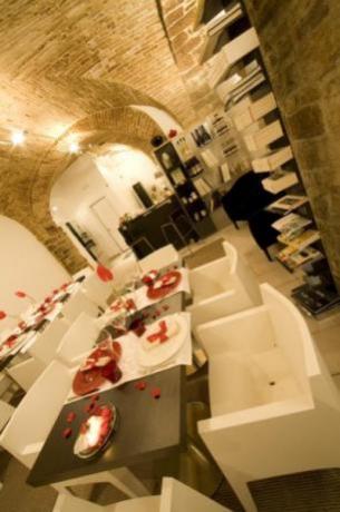 Sala per la prima colazione in centro Assisi