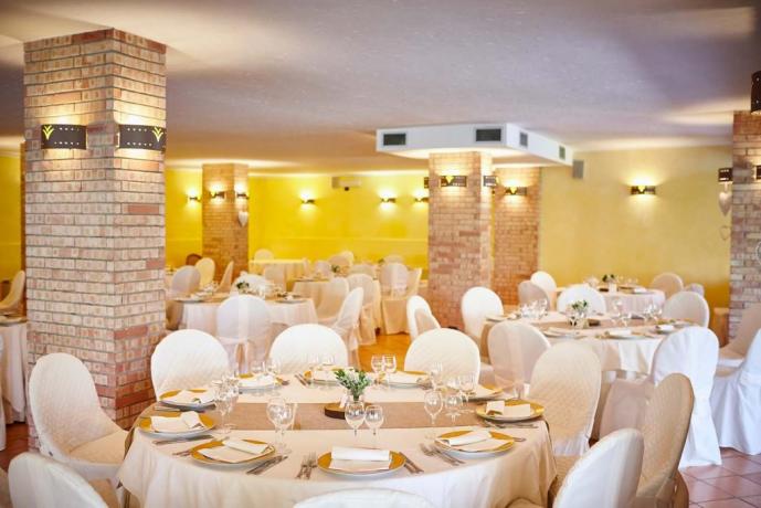 Sala per pranzo laurea e matrimoni a Pellazzano 