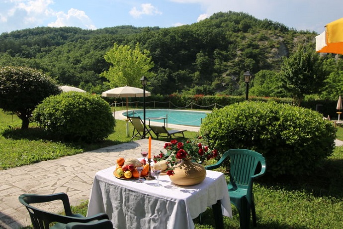 Bilo Grano appartamento nelle Marche con piscina esterna 