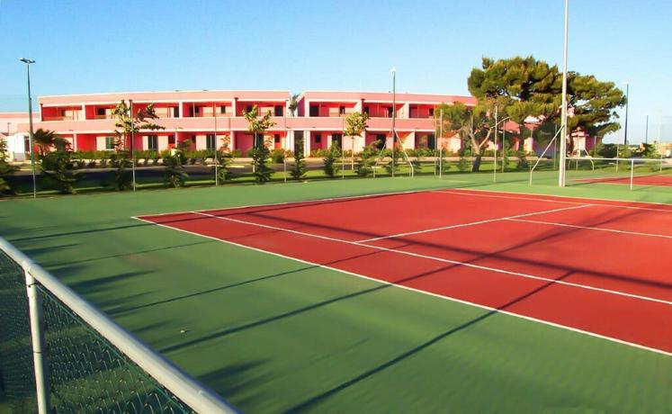 Campo da tennis impianti-sportivi Resort Porto-cesareo