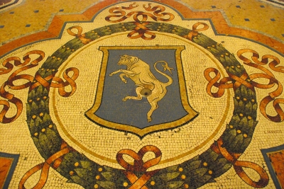 Details of Galleria of Milan