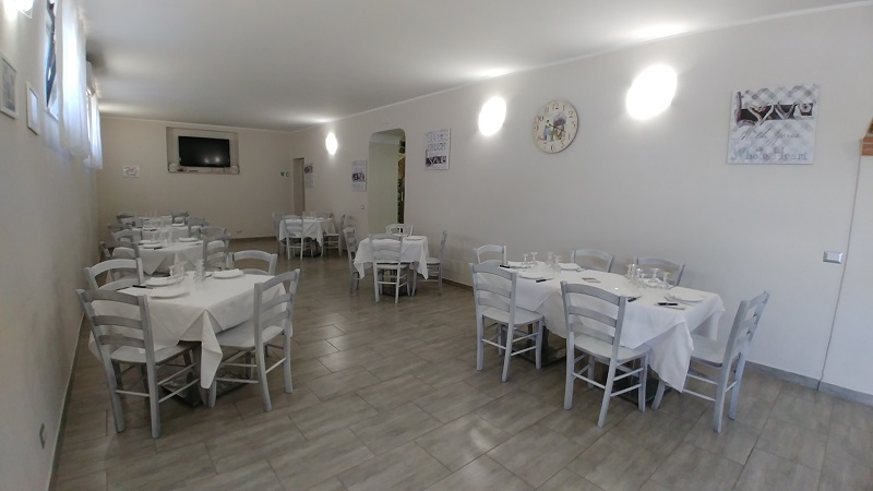 Sala ristorante hotel Frascati anche gruppi