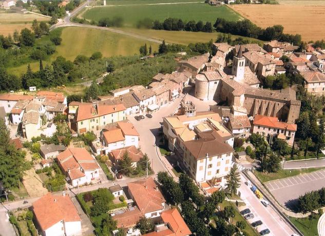 Panoramica su Castel Ritaldi 