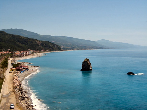 Mare cristallino in Calabria 