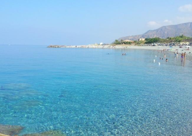 Spiaggia di Amantea in Calabria 