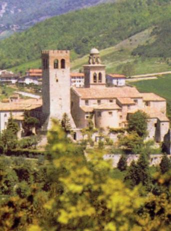 Vista panoramica di Nocera Umbra