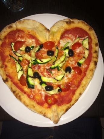 Pizzeria romantica con Vista Assisi