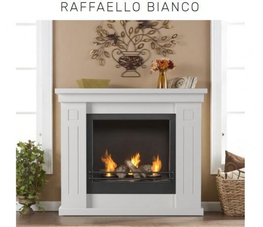 Camino Bioetanolo Eko Raffaello bianco