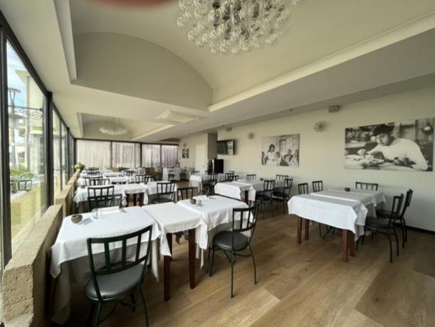 Sala Ristorante Hotel Fano sul lungomare
