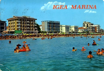 The sea in Igea Marina