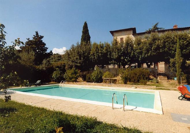 Casale sul Lago Trasimeno con piscina panoramica