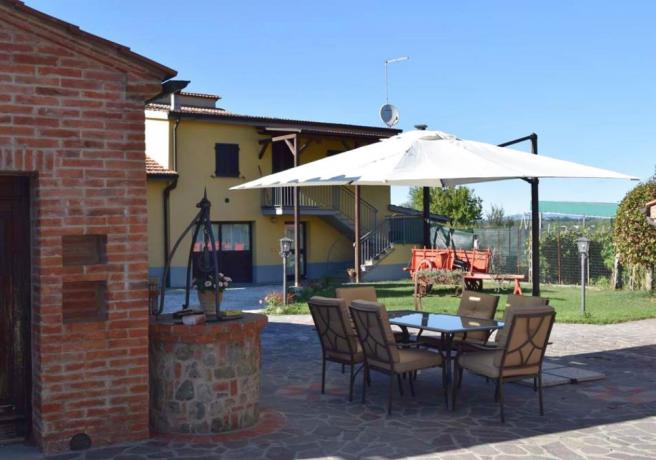 B&B vicino Sinalunga con Giardino in Campagna