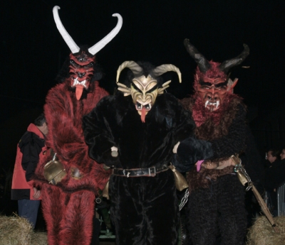 The krampus in vipiteno