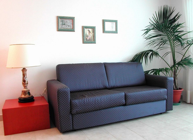 Divano letto, Monolocale Lux