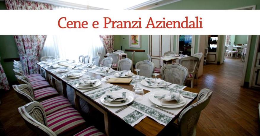 Ristorante per Cene e Pranzi aziendali 