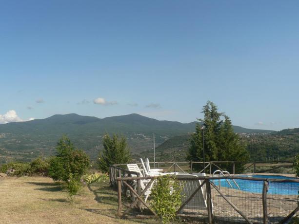 Piscina Panoramica Casa Vacanza Grosseto