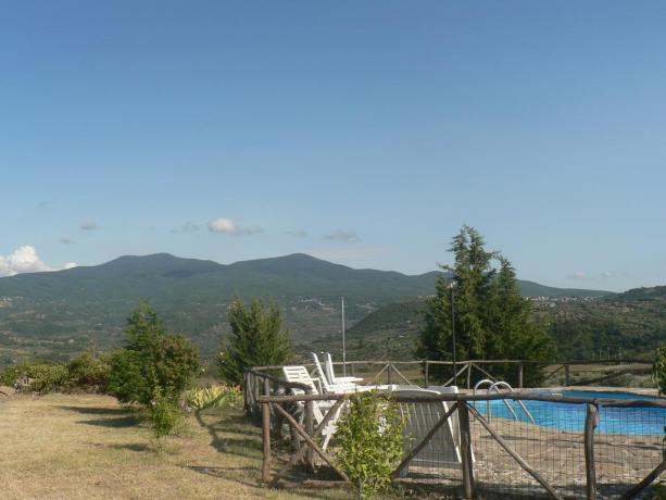 Piscina Panoramica Casa Vacanza Grosseto 