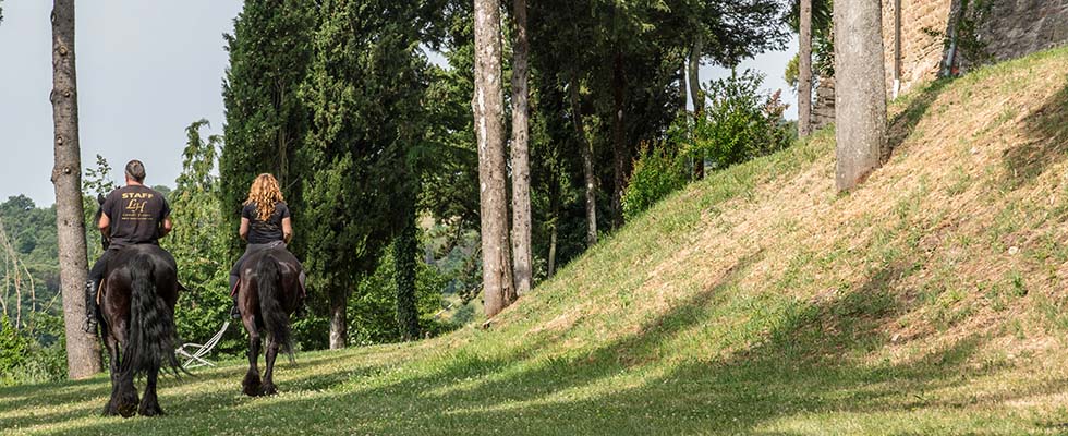 Passeggiata a cavallo  