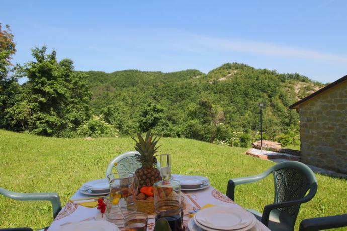 Mangiare nel Relais la Natura in Giardino Privato 