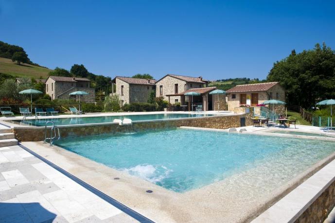 piscina per bambini in agriturismo La Campagna 