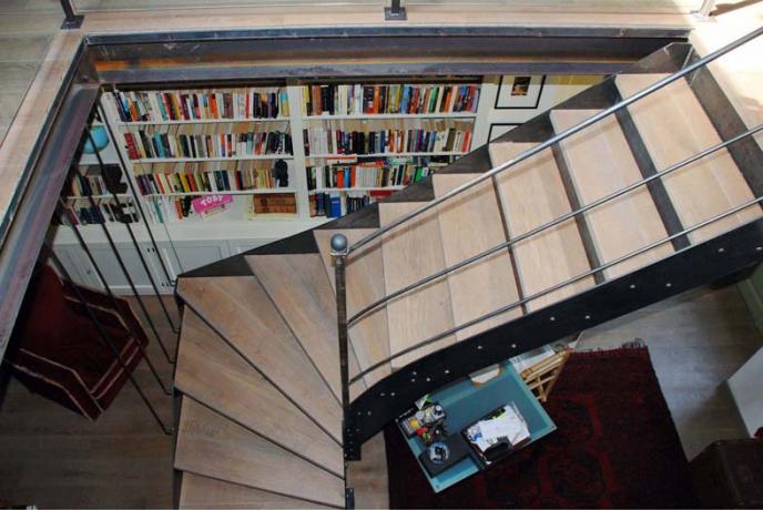 s1-7 scala prefabbricata per interno fasce