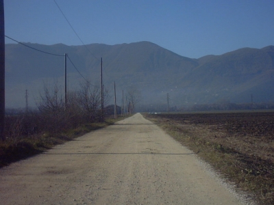 Strade trafficabili in Valle Santa Rieti