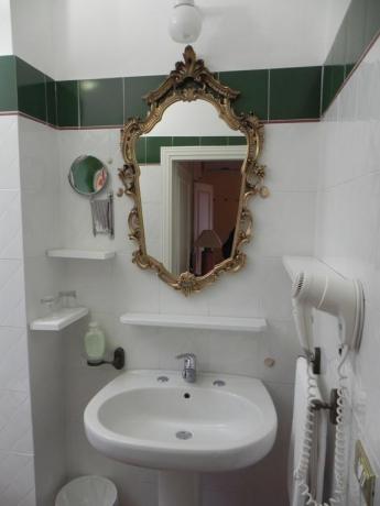 Bagno privato in camera B&B Castiglione del Lago